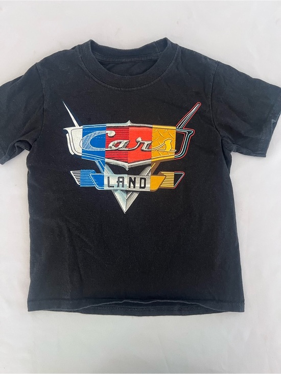 Disney Other - Disney Kids Cars Land Black Graphic Tee